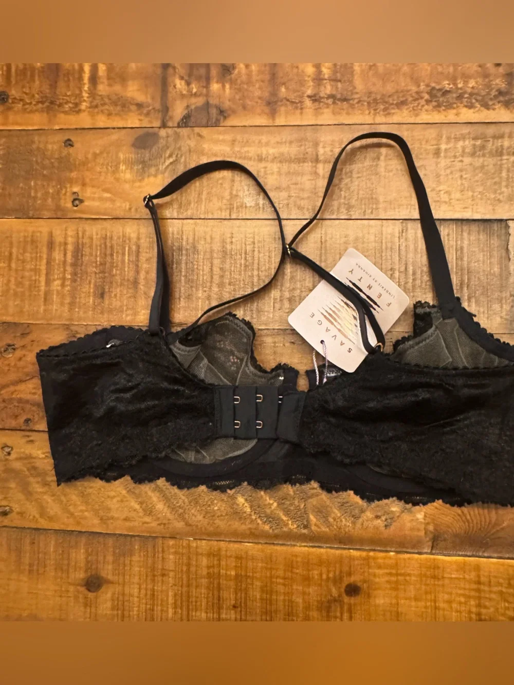SAVAGE X FENTY Floral Lace Unlined Bra